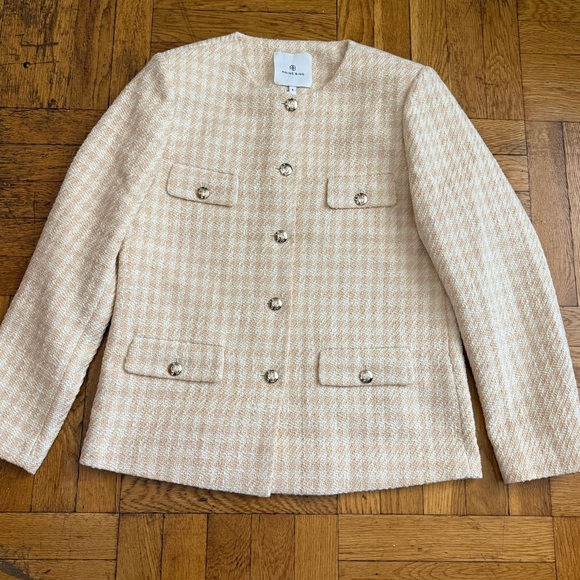 New -ANINE BING
Janet houndstooth tweed jacket - Picture 13 of 16